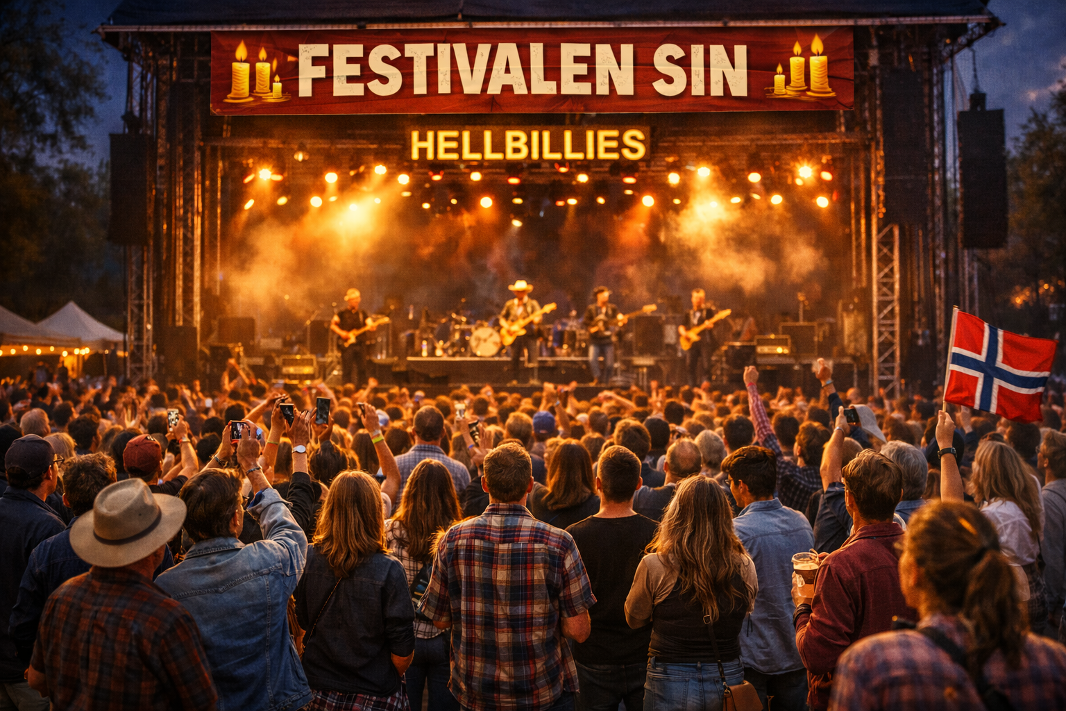 Elite Sikkerhet sikkerhet under Festivalen Sin
